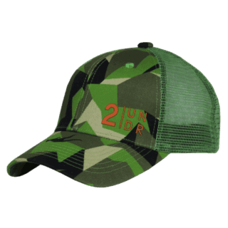 2undr Mesh Back Print Cap - Herren Kappe in Einheitsgröße für Sport & Freizeit