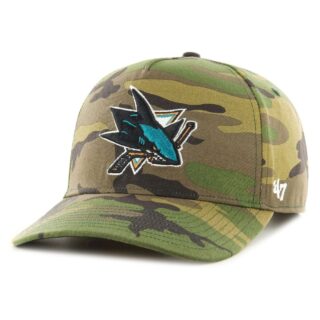 47 Brand Deep Profile Snapback Cap - GROOVE San Jose Sharks