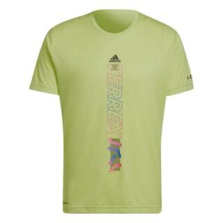 Adidas Agravic Shirt Herren Gr. S - Grün, ideal für Outdoor-Aktivitäten