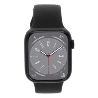 Apple Watch Series 8 GPS + Cellular 45mm Aluminium mitternacht Sportarmband Mitternacht