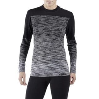 Craft Wool Comfort 2.0 Crewneck Langarmshirt Damen Gr. XS - Bequem & Warm