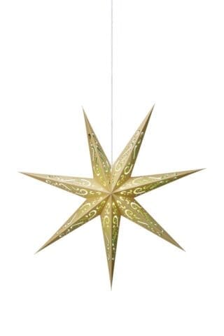 Elin Stern Gold/Grün 75 cm