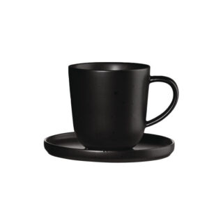 Espressotasse mit Unterer Asa Selection Coppa Kuro, 80 ml