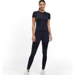 Falke RU Kurzarm-Tee Warm Gr. L Damen - Atmungsaktiv, schnell trocknend, ideal für Läuferinnen