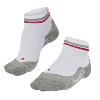 Falke RU4 Endurance Short Socken Damen Gr. 35-36 Weiß - Optimaler Komfort für Läufer