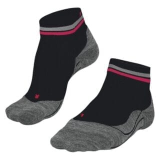 Falke RU4 Endurance Short Socken Damen Schwarz Gr. 35-36 - Optimaler Komfort für Läufer