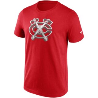 Fanatics NHL Shirt - CHROME LOGO Chicago Blackhawks