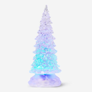 Farbwechselnder Glitzerbaum