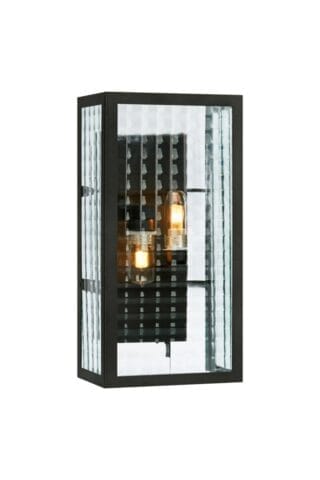 Fulham Wandleuchte Schwarz