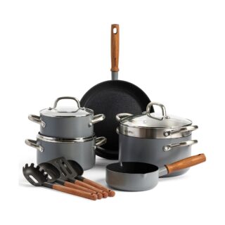 GreenPan Mayflower Pro Set aus Kasserolle und Bratpfanne 13 Teile