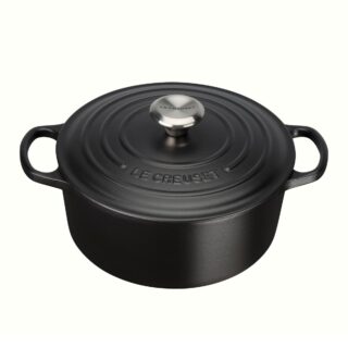 Le Creuset Le Creuset Signature Bräter rund 4,2 l Matte Black