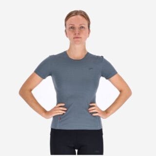 Lipati Strato AL Tee Damen Slim Fit - Größe L, Blau