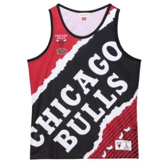 M&N JUMBOTRON Basketball Jersey Tank Chicago Bulls