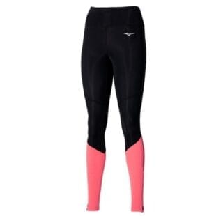 Mizuno Core Long Tight Damen Schwarz Gr. L - Bequeme Leggings für optimalen Laufkomfort und Bewegungsfreiheit