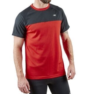 New Balance Herren T-Shirt Größe S - Atmungsaktiv, Sportbekleidung für Läufer