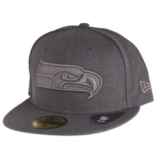 New Era 59Fifty Cap - GRAPHITE Seattle Seahawks grau