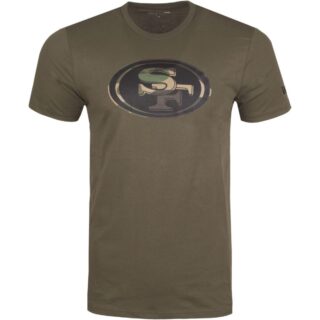 New Era Camo Logo Shirt - NFL San Francisco 49ers oliv