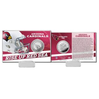 NFL Team History Silver Coin Card - Arizona Cardinals