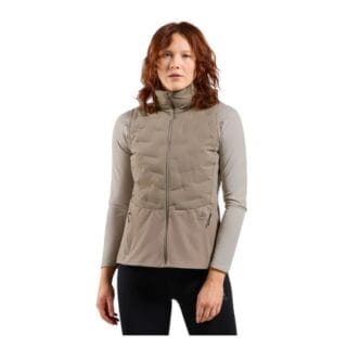 Odlo Zeroweight Damen Insulator Vest - Größe L, Braun