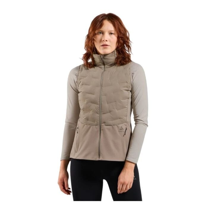 Odlo Zeroweight Damen Insulator Vest - Größe L, Braun