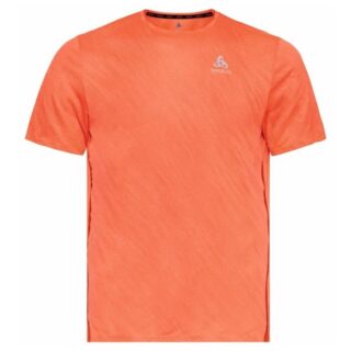 Odlo Zeroweight Herren T-Shirt Kurzarm Crewneck Gr. S - Orange