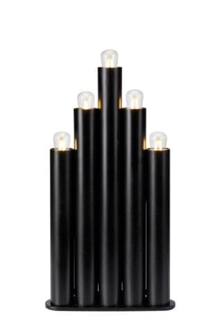 Organo Adventskerzenhalter Schwarz