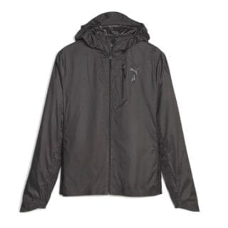 Puma Seasons Damen Trail Laufjacke Leicht & Packbar - Schwarz, Größe L