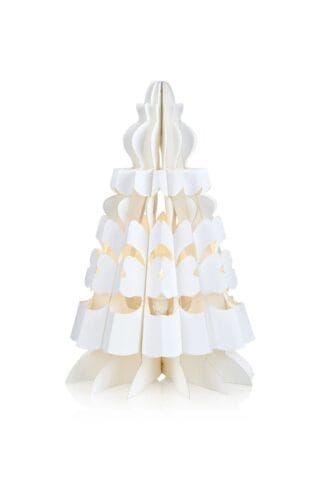 Ramsta Papiertannenbaum Weiß 37 cm
