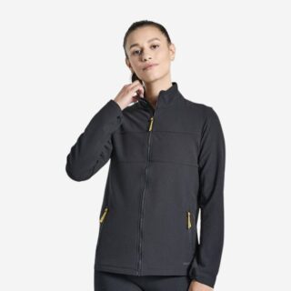 Saucony Bluster Damenjacke XS - Schwarz, winddicht & atmungsaktiv für Läufer