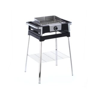 Severin Severin PG 8118 Senoa DigitalBoost Elektrogrill mit Stativ Schwarz