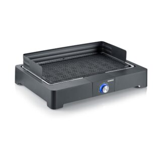 Severin Severin PG 8567 Elektrogrill mit Grillplatte Schwarz