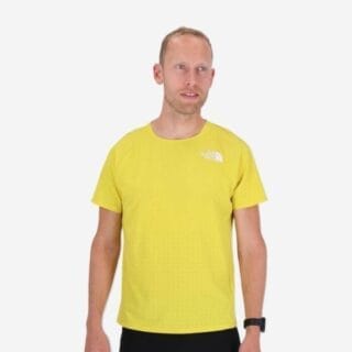 The North Face Flight Weightless S/S Shirt Herren Gr. L - Gelb