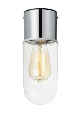 Zen Deckenlampe Chrom/Klar