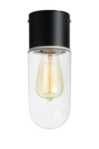 Zen Deckenlampe Schwarz/Klar