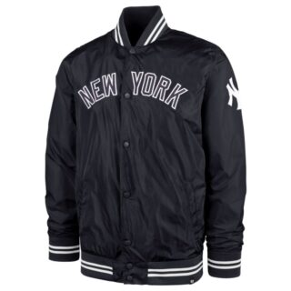 47 Brand DRIFT College Jacke - New York Yankees navy