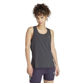 Adidas Adizero Damen Tanktop Größe L - Schwarz, ideal für Sport und Freizeit