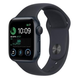 Apple Watch SE 2 GPS + Cellular 40mm Aluminium mitternacht Sportarmband