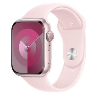 Apple Watch Series 9 GPS 45mm Aluminium rosé Sport Loop hellrosa