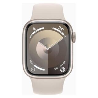 Apple Watch Series 9 GPS + Cellular 41mm Aluminium polarstern Sportarmband polarstern M/L