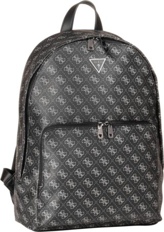 Guess Milano 4G Eco Compact in Schwarz (21.6 Liter), Rucksack / Backpack