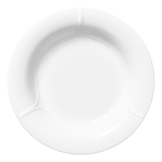 Rörstrand Pli Blanc tiefer Teller 23cm Weiß