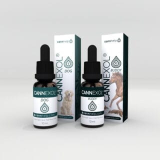 CANNEXOL Dog 5% und Buddy 10% DUETT