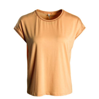 Damen Top - Erica Detail - Orange Chiffon,XL,Orange