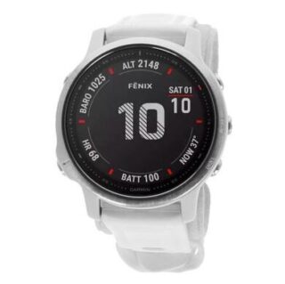 Garmin Fenix 6S silber/weiß silber