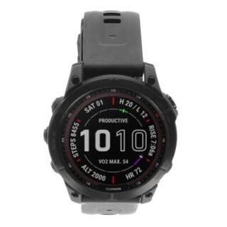 Garmin Fenix 7 Sapphire Solar schwarz DLC titan/schwarz (010-02540-35) schwarz