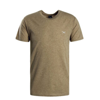 Herren T-Shirt - Chamisso - Sand Melange,S,Braun