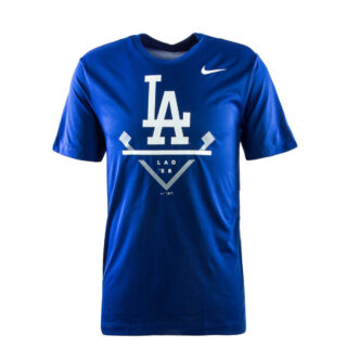 Herren T-Shirt - LA Dodgers Icon Legend - Royal,XL,Blau