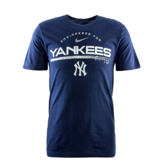 Herren T-Shirt - New York Yankees Team Enginee - Navy,XL,Blau