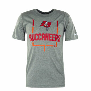 Herren T-Shirt - NFL Tampa Bay Buccaneers - Dark Grey,M,Grau