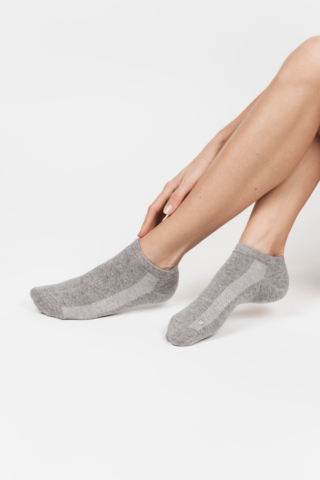 OUTLET - Sneakersocken Unisex aus Bio-Baumwolle 6 Paar Weiß 39-42 unisex ZOCKN